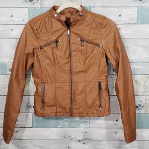 J2 Tan Zip Up Xsmall Jacket